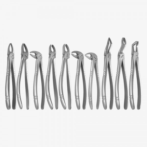 Forceps Kit Set of  10 Adult 