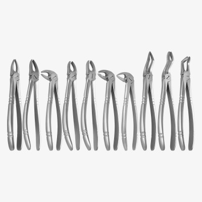 Forceps Kit Set of  10 Adult 